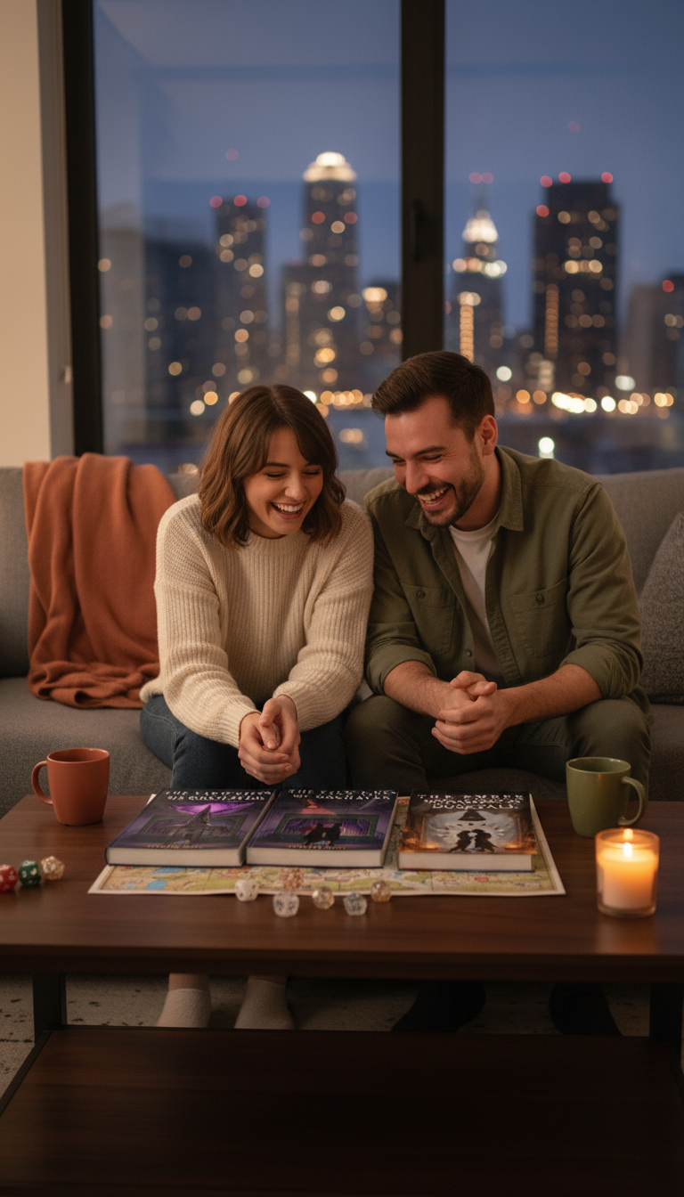 For Nerd Couples Tired Of Boring Date Nights rebuilt with products